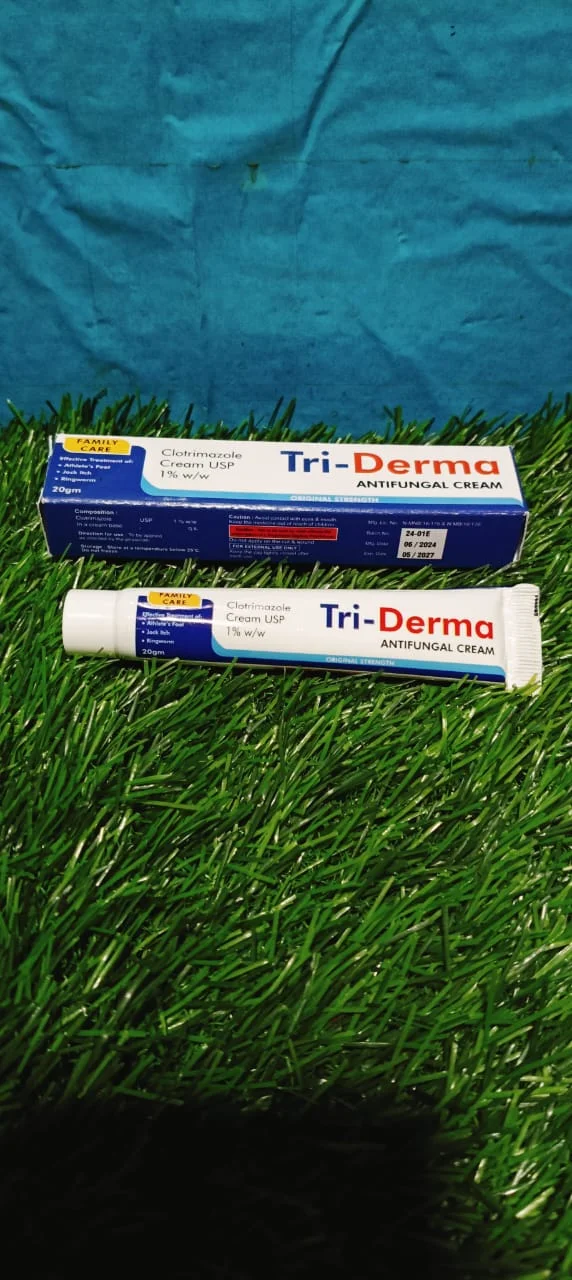 Tri-Derma antifungal cream pharmaceutical