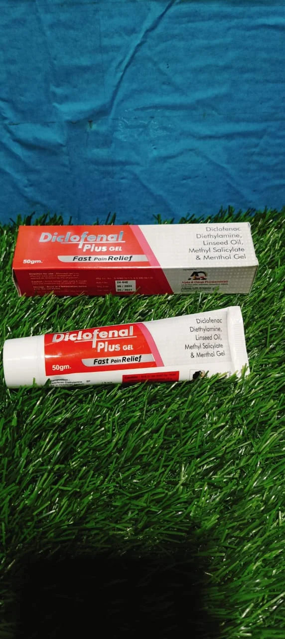 Diclofenal Plus Gel Red pain relief pharmaceutical
