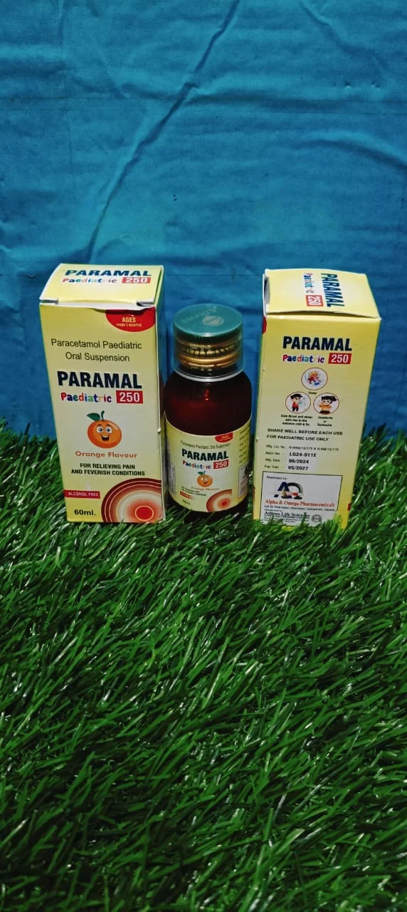 PARAMAL Pediatric 250 Fever Syrup