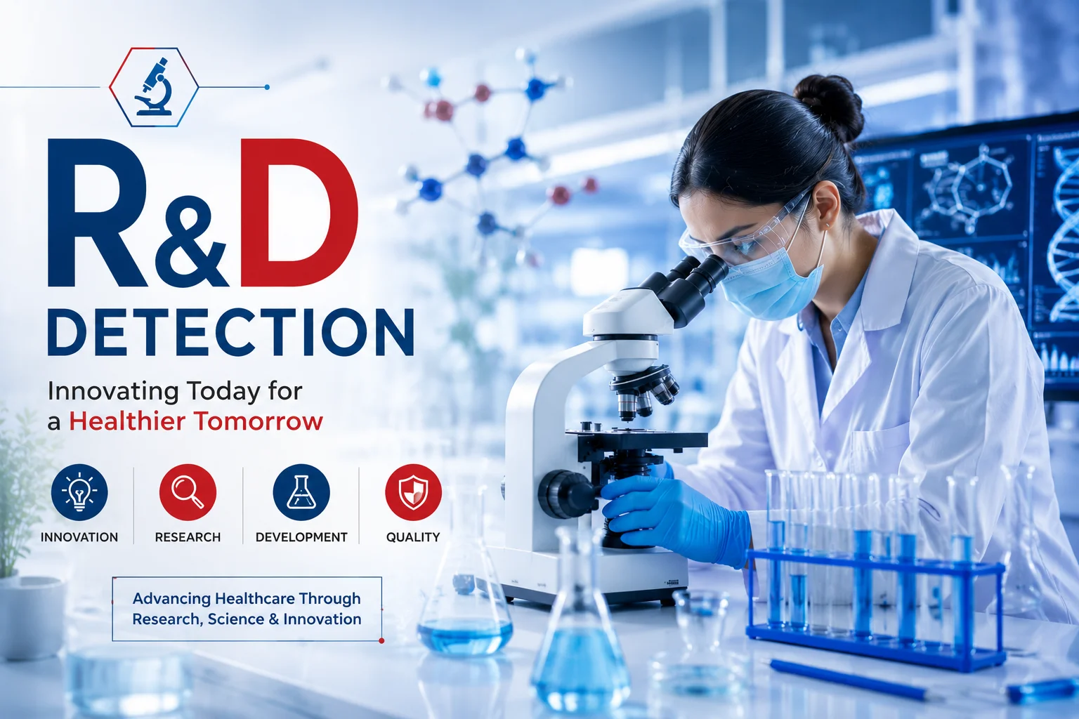 Advanced pharmaceutical research and development laboratory